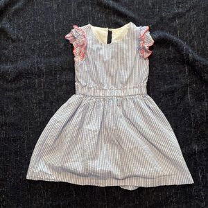 Crewcuts seersucker 7 dress adorable